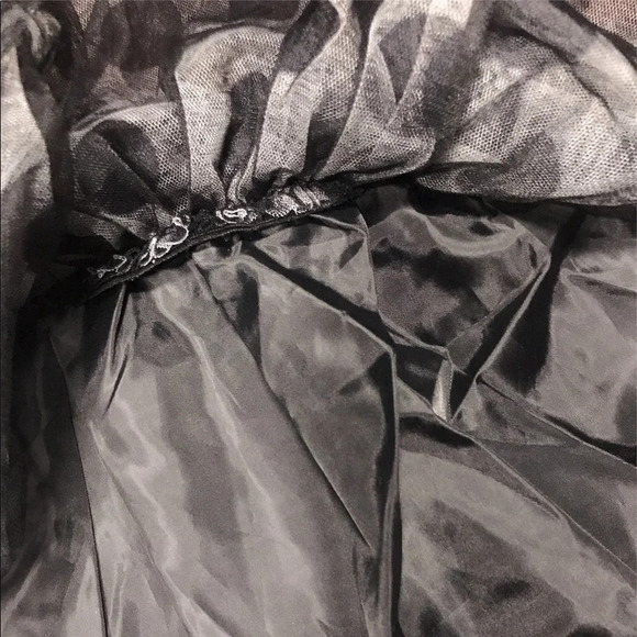 Gray Polkadot Tutu  Skirt - Picture 3 of 4